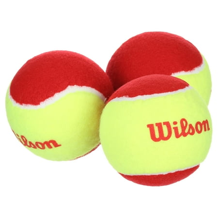 Wilson US Open Starter Kids Tennis Balls, 3-Ball Pack, (Age 8 & Under)