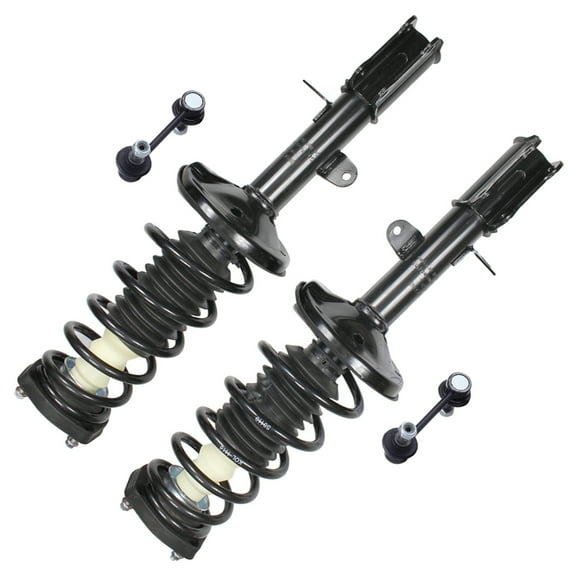 AUTOMUTO Struts & Shocks Quick-Strut Rear Strut Spring Assembly Stabilizer Bar Link Kit Fit For 1998-2002 for Chevrolet Prizm 1993-1997 for Geo Prizm 1993-2002 for Toyota Corolla 4PCS