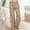 *Khaki, variant on ClodeEU Womens Linen Blend Wide Leg Pants,Baggy Lightweight Summer Pants with Pocket Khaki,Womens Plus L