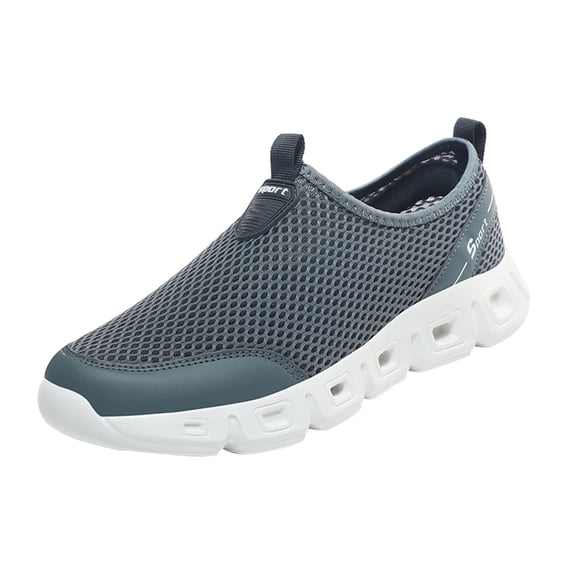 Eashery Men Sports Shoes Non Slip Hollow Mesh Mens Shoes Sneakers GY2 45
