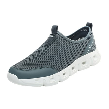 

ZIZOCWA Mens Orthopedic Shoes Sneaker Laces for Men Men Sports Shoes New Pattern Fashionable Mesh Breathable Comfortable Outdoor Sports Casual Shoes I 42