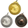 thumbnail image 1 of Medallas de ganador de oro, plata y bronce, medallas deportivas para regalo de recuerdo (oro), 1 of 3