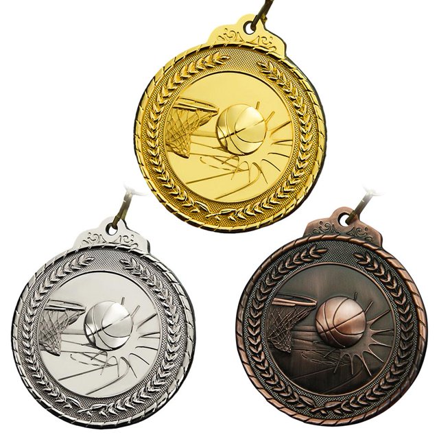 Medallas de ganador de oro, plata y bronce, medallas deportivas para regalo de recuerdo (oro)