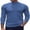 Denim Blue, variant on Mens Mock Neck Sweaters Turtleneck Long Sleeve Sweater Shirts High Neck Lightweight Pullover Tops