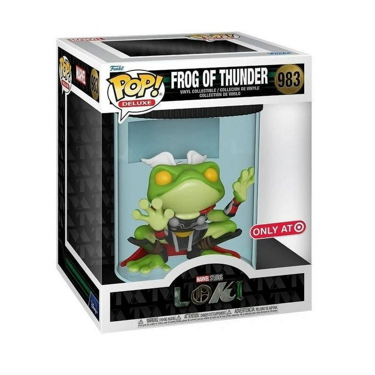 Funko POP! Deluxe: Marvel's Loki Frog of Thunder Vinyl Toy