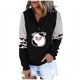 thumbnail image 1 of Sudadera Para Mujer Moda Sudaderas Con Capucha Sudaderas Manga Larga Otoño Camiseta Estampado Bolsillos Blusa Tops Odeerbi  ODB184698, 1 of 5