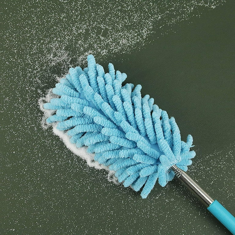 Hand Washable Microfiber Duster - Extendable Pole And Detachable