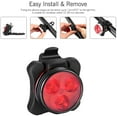 thumbnail image 4 of Bicycle Back Light, Bike Tail Light, Usb Rechargeable Bicycle Bright Light Waterproof Taillight Bicycle Rear Back Safety Light Mountain Bike Universal Fit with Clip Mount Strap Red 1pc, 4 of 4