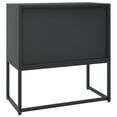 thumbnail image 5 of vidaXL Sideboard Black 75x35x75 cm Steel, 5 of 5