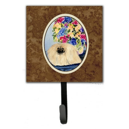 Caroline's Treasures Pekingese Leash Holder and Wall Hook
