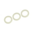 thumbnail image 2 of KarParts360 For Dodge Ram 1500 2004 2005 2006 Engine Oil Drain Plug Gaskets | 5 Pieces | Nylon Material | White | 0.51 Inches Inside Diameter | Replacement For 3769935, 4763738, 2 of 4