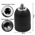 thumbnail image 4 of Portabrocas sin llave SDS de 1/2"(13 mm), herramienta de conversión de liberación rápida con adaptador SDS de 1/2", portabrocas sin llave de alta resistencia de 2 mm a 13 mm, 4 of 5