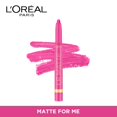 thumbnail image 4 of L'Oréal Paris Colour Riche Le Matte Lipstick Pen, Matte For Me, 0.032 oz., 4 of 5