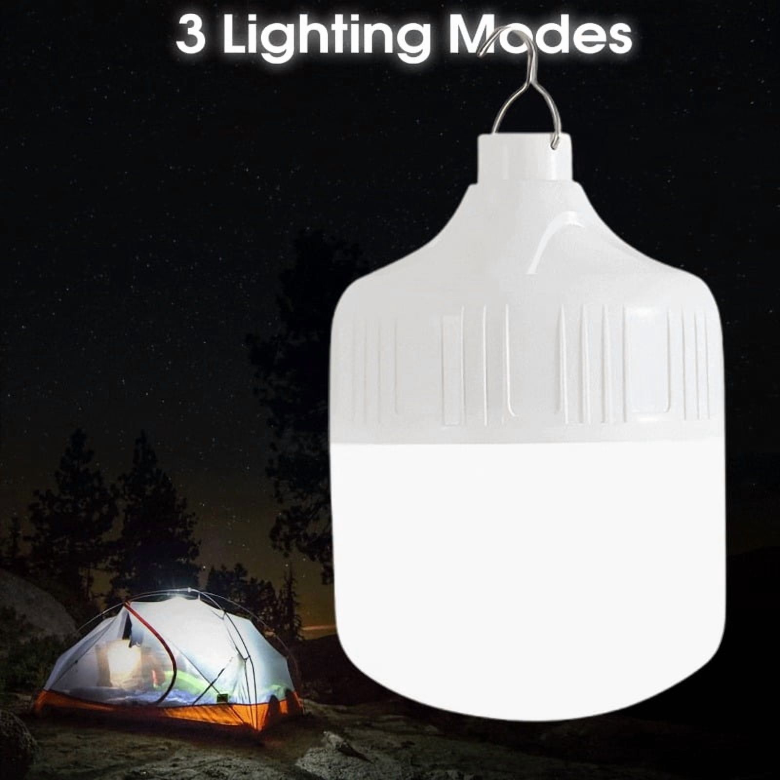 500mAh Camping Light, Rechargeable USB LED Bulb, Portable Emergency Lamp For Tent, Working Light