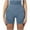 Blue, variant on Bike Short, Seamless Compression High Rise Shorts for Women, Activewear for Gym Yoga Volleyball or Running