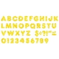 thumbnail image 2 of TREND Yellow Sparkle 4" Casual Uppercase Ready Letters, 71 Per Pack, 3 Packs, 2 of 3