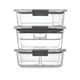 thumbnail image 3 of Recipientes Rubbermaid Brilliance para almacenar alimentos, juego de 3, 3 of 7