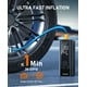 thumbnail image 2 of Compresor de aire portátil para inflar neumáticos JUSUOX 150 PSI con batería, 2 of 8