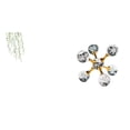 thumbnail image 1 of de pared con forma de enredadera colgante, figura de escritorio, esfera decorativa de PVC y cristal, ideal para dormitorio, oficina, estanter, 1 of 8