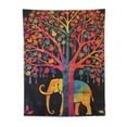 thumbnail image 5 of ONETECH  Elephant Tree of Life Tapestry - Bohemian Hippy Psychedelic Indian Tapestries - Mandala Wall Hanging Tapestries - Home Decor for Bedroom, Dorm, College, Living Room, 5 of 7
