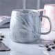 thumbnail image 1 of Taza de cerámica con patrón de mármol de lujo chapada en oro con asa tazas mañana leche café té taza rosa gris pareja regalo hogar 1 Uds MFZFUKR 2030166-1, 1 of 4