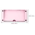 thumbnail image 4 of OULII 1Ensemble Support d'Ordinateur pour Bureau à Domicile avec Rangement Simple en ABS Rose Rentrée Scolaire, 4 of 6