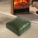thumbnail image 5 of Funda puf otomana de piel sintética | Asiento de reposapiés marroquí sin relleno | Cojín de suelo impermeable y duradero para almacenamiento y reposapiés | Interior, Exterior | 17.7"x17.7"x5.9" | No, 5 of 7