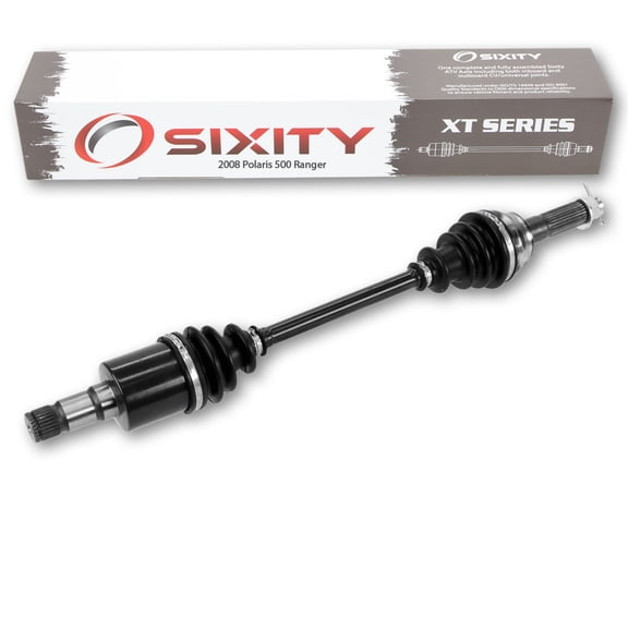 Sixity XT Rear Left Axle compatible with Polaris Ranger 500 2008 - R08RB50AA 2X4