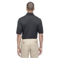 thumbnail image 2 of 88222 Core 365 Men Motive Performance Piqué Tipped Collar Carbon Black 5XL, 2 of 3