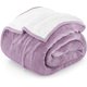 thumbnail image 1 of Colcha Utopia, cama Sherpa, tamaño king, lila, 229 x 259 cm, 1 of 8