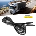 thumbnail image 4 of Rearview Camera Extension Cord Backup Camera Extension Cable Backup Camera Line 8.2ft 5Pin Rearview Camera Extension Cable Male To Female Universal Car Rear View Line, 4 of 8