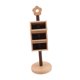 thumbnail image 3 of Soporte para lápiz de madera contenedor de lápices portátiles organizador de escritorio de pluma portátil para la oficina de la escuela del dormitorio L, 3 of 8