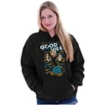 thumbnail image 3 of Popeye Positive Vibes Sailor Cartoon Hoodie Sweatshirt Women Men Brisco Brands S, 3 of 6