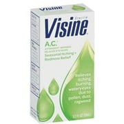 2 Pack - Visine A.C. Eye Drops 0.50 oz