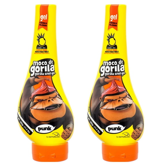 Moco de Gorila Gorilla Snot Hair Gel, Punk 11.99 oz (340g), 2 PACK C30