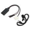 thumbnail image 1 of AUXUSB Adapter,Car Radio Adapter Bluetooth Car Bluetooth Microphone Handsfree Phone Call Connector Achieve More, 1 of 14