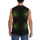 thumbnail image 4 of Fotbe Mandala With Marijuana Leaf Men's Camiseta sin Mangas Estampada para Hombres, Playera Casual para Gimnasio, Entrenamiento, Playa-Medium, 4 of 7