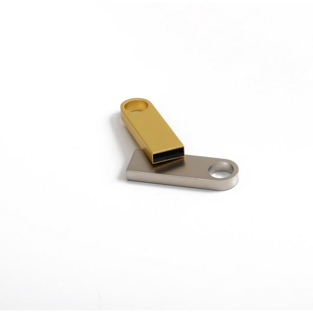 Clés USB 2 To Clé USB Clé en métal étanche Clé USB Couleur: Argent