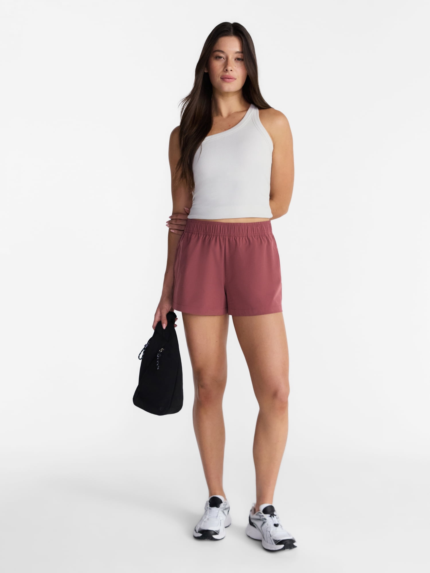 Avia Women's FeatherStretch Shorts, 3'' Inseam, Sizes XS-XXXL