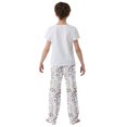 thumbnail image 5 of FORMRS Kids Pajama Pants with Pockets Size 13-14Y Boys Lounge Sleep Bottoms, Purple Wildflowers, 5 of 8