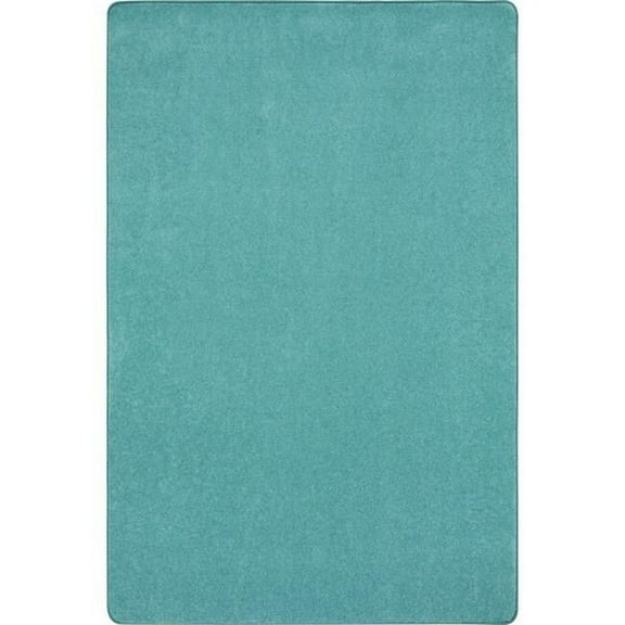 Just Kidding Classroom Rectangle Rug  Seafoam - 12 x 6 in.