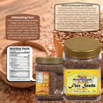 thumbnail image 3 of Rani Roasted Flax Seeds (Alsi, Linum usitatissimum) 21oz (1.3lbs) 600g PET Jar ~ All Natural | Gluten Friendly | Non-GMO | Kosher | Vegan | Indian Origin, 3 of 9