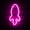 Pink, variant on Rocket Light Neon Signs for Wall Decor Neon Lights USB or Battery LED Signs Decorative Night Lights for Bar, Christmas, Birthday Party, Girls,Kids Room