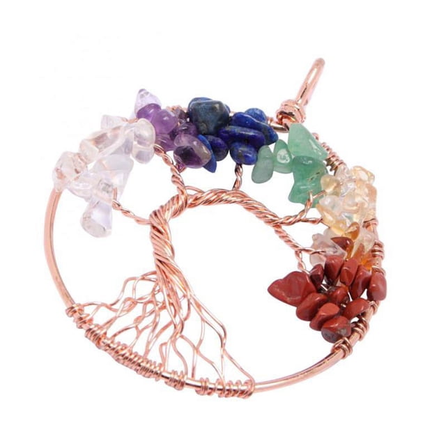 Accesorios Del Colr Del Suéter Del Colgante de Del Ambre de s Mujeres - Multicolor Sunnimix colgante del árbol de la vida