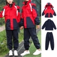 thumbnail image 2 of Busydd Toddler Snow Suit 6-12 Years Unisex Girls Boys Winter Outdoor Snow Outfits 3 Piece Sets Long Sleeve Zipper Ski Jacket Warm Tops and Kids Snow Pants, 2 of 3