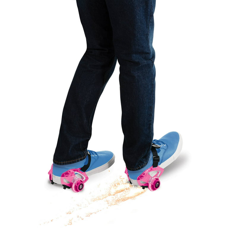 Razor Jetts DLX Heel Wheels - Pink, Wheeled Skate Shoes with Sparks for  Kids Ages 9+, Unisex 
