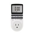 thumbnail image 1 of Amdohai Digital Timer Switch Socket Digital Electronic Timer Switch LCD Display Plug-in Programmable Time Switch Energy, 1 of 8