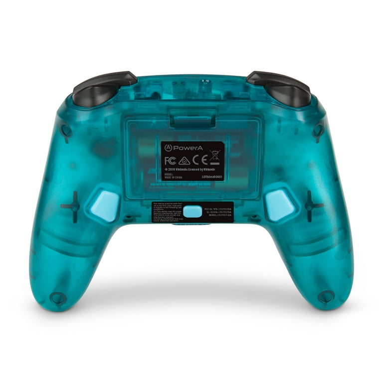 Powera enhanced wireless controller for nintendo switch 2025 teal frost