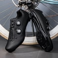 thumbnail image 3 of QJUHUNG Professional Men‘s Cycling Shoes - SPD Cleat Compatible  Breathable  Rotary Buckle for Mountain Bike Racing & Outdoor All Seasons, 3 of 6