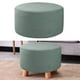 thumbnail image 1 of Funda Elástica , Taburete de Almacenamiento Plegable, de Muebles, forma forma forma Suave con Fondo Elástico ( Pequeña) Verde Macarena funda para reposapiés, 1 of 8